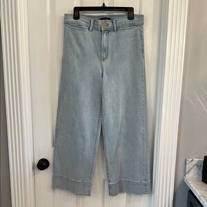 Ann Taylor Wide Leg Denim Jeans